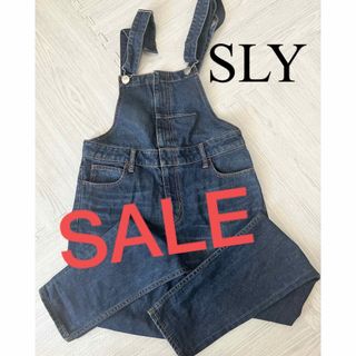 スライ(SLY)の『最終値下げ‼️』SLY　サロペット　オーバーオール(サロペット/オーバーオール)