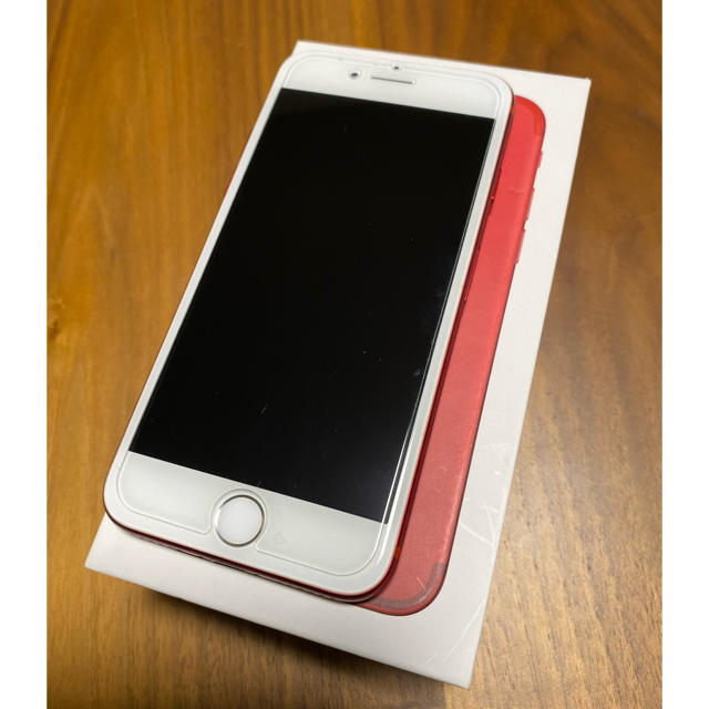 【良品】iPhone 7 RED 128gb SIMフリー
