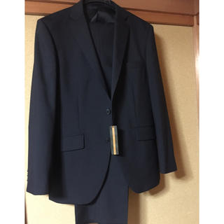 アオキ(AOKI)のスーツ A5サイズ 新品 黒(セットアップ)