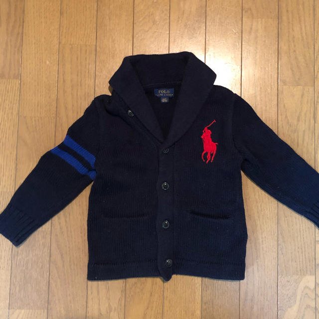 POLO RALPH LAUREN(ポロラルフローレン)のふわりちゃんさん専用❤︎カーディガン 110 キッズ/ベビー/マタニティのキッズ服男の子用(90cm~)(カーディガン)の商品写真