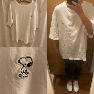 ピーナッツ(PEANUTS)のスヌーピー　SNOOPY オーバーサイズTシャツ(Tシャツ(半袖/袖なし))