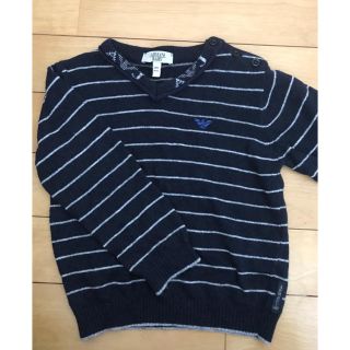 アルマーニ ジュニア(ARMANI JUNIOR)のARMANI baby セーター 24M 92cm(ニット)