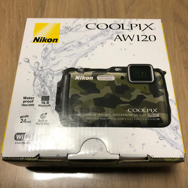 スマホ/家電/カメラNikon COOLPIX AW120