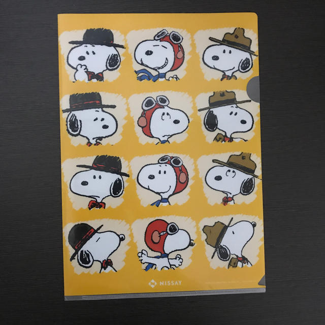 SNOOPY(スヌーピー)のスヌーピー  ケース＆クリアーフォルダ3枚 エンタメ/ホビーのアニメグッズ(クリアファイル)の商品写真