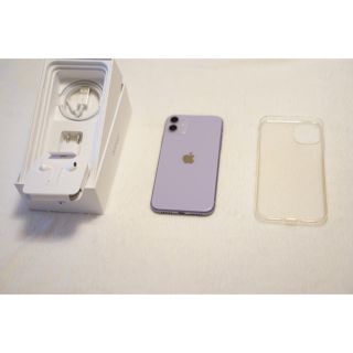 アップル(Apple)のiPhone11 SIMフリー256GB パープル　ぷに様専用(スマートフォン本体)