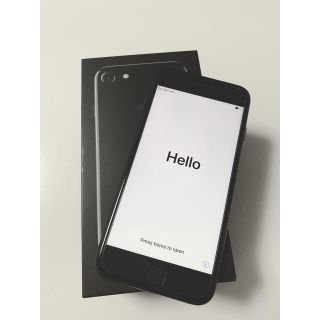 アイフォーン(iPhone)のiPhone iPhone7 128GB SoftBank ジェットブラック(スマートフォン本体)