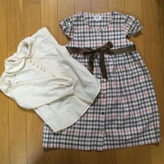 ダックス(DAKS)のDAKS little  ワンピース & ブラウス　130cm(ワンピース)