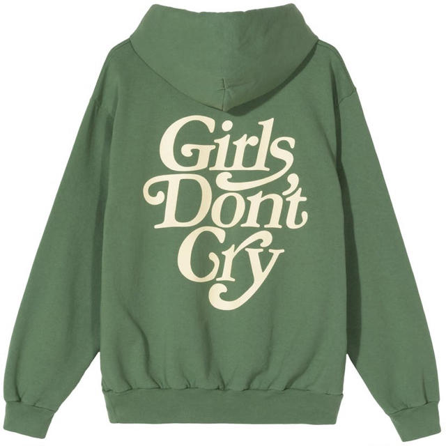 評価90超　Girls don’t cry hoodie グリーン　サイズMパーカー