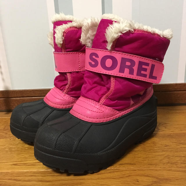 SOREL(ソレル)のSOREL☆キッズスノーブーツ☆17センチ キッズ/ベビー/マタニティのキッズ靴/シューズ(15cm~)(ブーツ)の商品写真