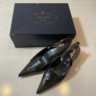 プラダ(PRADA)の美品　PRADA プラダ パンプス(ハイヒール/パンプス)