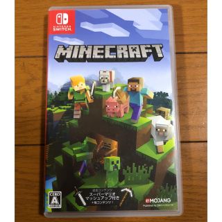 ニンテンドースイッチ(Nintendo Switch)のマインクラフトソフト　Minecraft Nintendo Switch版(家庭用ゲームソフト)