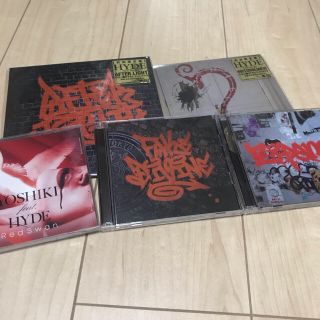 ラルクアンシエル(L'Arc～en～Ciel)のHYDE CDセット・美品(おまけ付)(ポップス/ロック(邦楽))