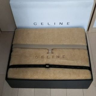 セリーヌ(celine)のCELINEウール混毛布(毛布)