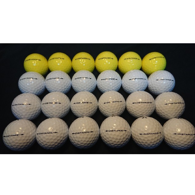 Srixon(スリクソン)の【美品】スリクソン ディスタンス 24球① ロストボール ゴルフボール スポーツ/アウトドアのゴルフ(その他)の商品写真