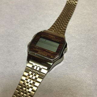 タイメックス(TIMEX)のTIMX 腕時計 ゴールド(腕時計(デジタル))