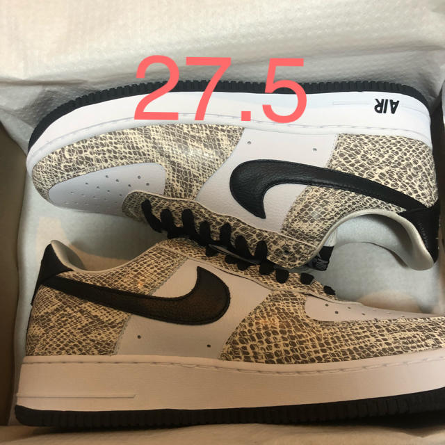 27.5 NIKE AIR FORCE 1 COCOA SNAKE 白蛇