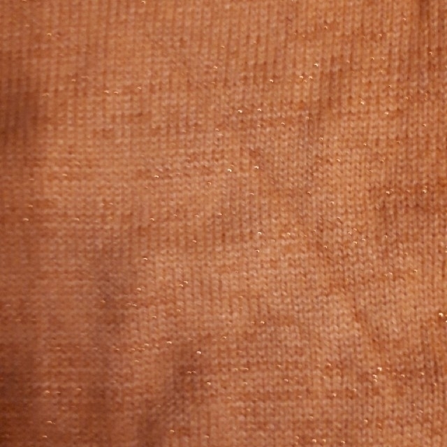 Calvin Klein(カルバンクライン)のカーディガン　オレンジ　長袖 レディースのトップス(カーディガン)の商品写真