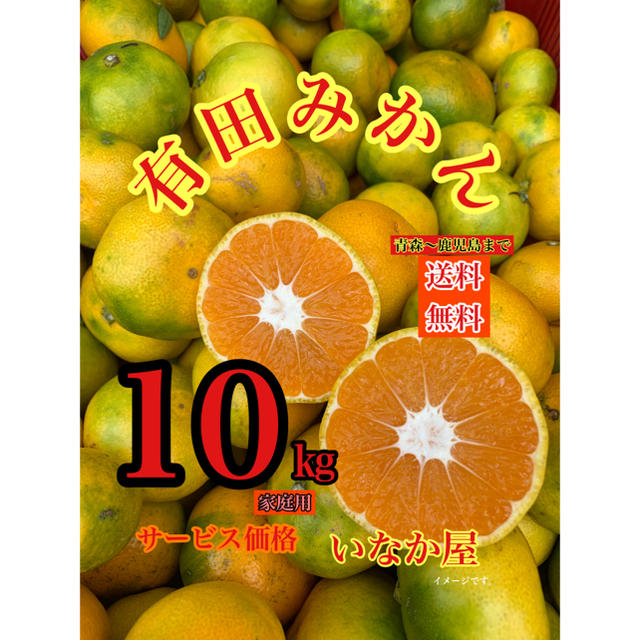 有田みかん  家庭用 1日1点限定 サービス価格 食品/飲料/酒の食品(フルーツ)の商品写真