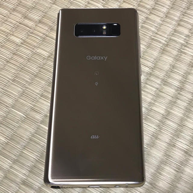 SCV37 Galaxy Note8 ギャラクシーノート au