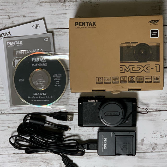 コンパクトデジタルカメラPENTAX MX-1 クラシックブラック