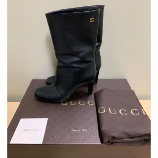 グッチ(Gucci)のGUCCI ハーフブーツ(ブーツ)