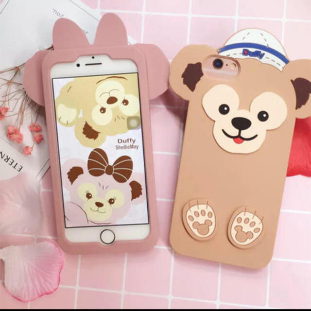 Disney ディズニー ダッフィー シェリーメィシリコンiphoneケース携帯ケースの通販 By えん S Shop ディズニーならラクマ