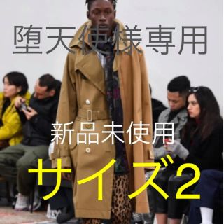 サカイ(sacai)の堕天使様専用ー sacai 2020 awウールトレンチコート(トレンチコート)