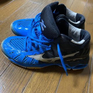 ミズノ(MIZUNO)のアシックス  赤白(スニーカー)