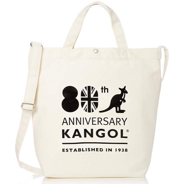 KANGOL(カンゴール)の[KANGOL] ショルダーバッグ 80thアニバーサリー限定デザイン レディースのバッグ(トートバッグ)の商品写真