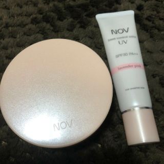 ノブ(NOV)のnov ルースパウダー　ベースコントロールカラー(フェイスパウダー)