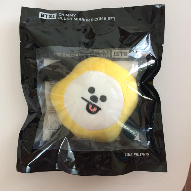 防弾少年団(BTS)(ボウダンショウネンダン)のBT21 ぬいぐるみ ストラップ ミラー コーム セット エンタメ/ホビーのおもちゃ/ぬいぐるみ(ぬいぐるみ)の商品写真