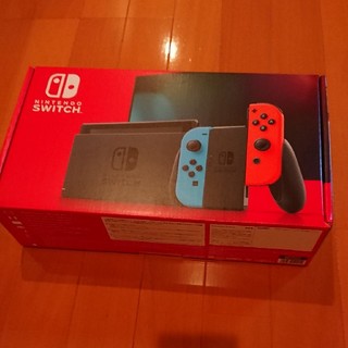 ニンテンドースイッチ(Nintendo Switch)の新品　任天堂スイッチ　本体　ネオン×10 switch(家庭用ゲーム機本体)