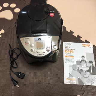 タイガー(TIGER)のタイガー とく子さん 蒸気レスVE電気まほうびん　PIB-A 2.2ℓ(電気ポット)