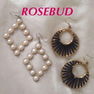 ローズバッド(ROSE BUD)の再値下げ！ROSE BUD ピアス2点(ピアス)