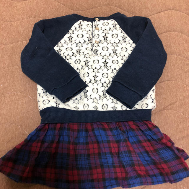 hakka baby(ハッカベビー)のハッカベビーワンピース キッズ/ベビー/マタニティのキッズ服女の子用(90cm~)(ワンピース)の商品写真