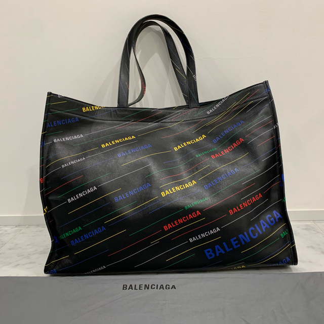 BALENCIAGA バレンシアガ トートバッグ マルチロゴ