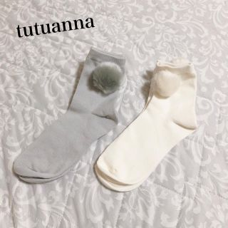 チュチュアンナ(tutuanna)のtutuanna ファー付靴下2点セット(ソックス)