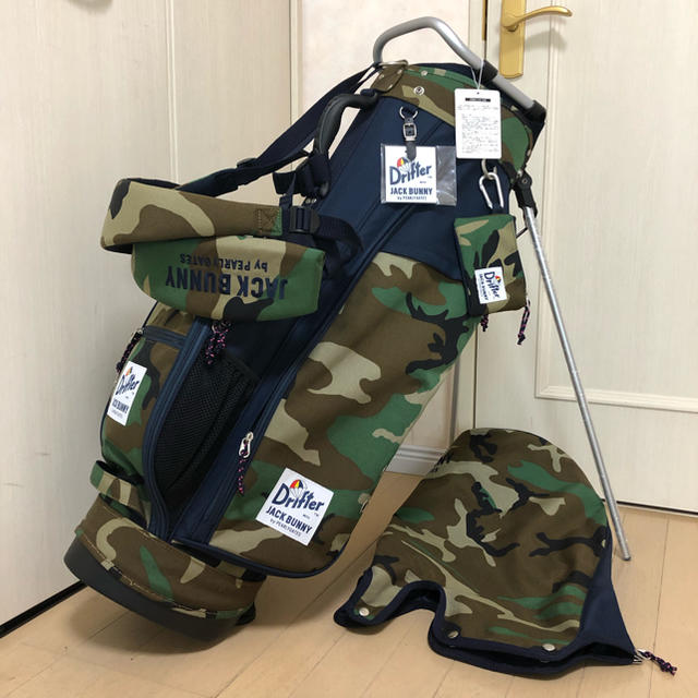 新品 キャディバッグ ジャックバニー ドリフター パーリーゲイツ カモフラ | フリマアプリ ラクマ