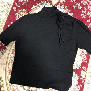 エムズグレイシー(M'S GRACY)のエムズグレーシ半袖セーター40(ニット/セーター)