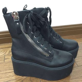 ユニフ(UNIF)の新品☆UNIF トレンチ ハイ ブーツ(ブーツ)