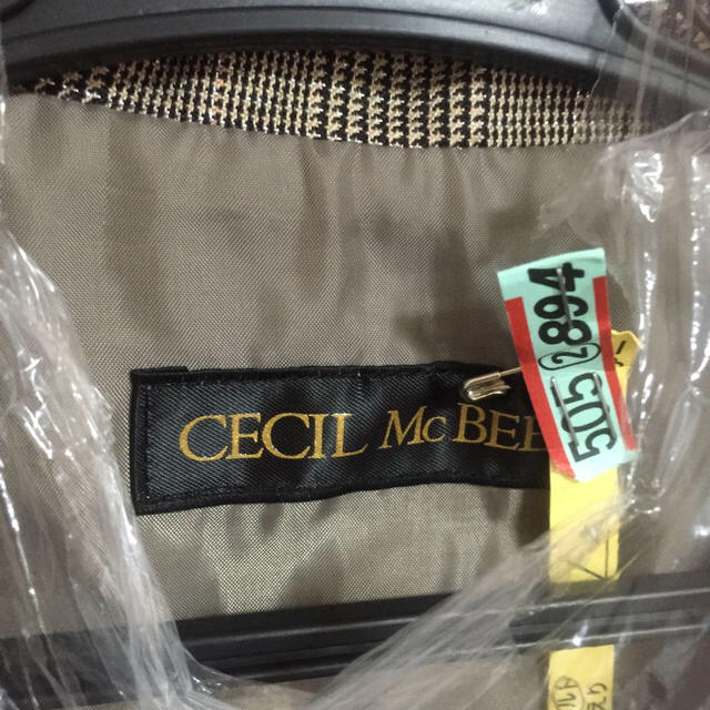 CECIL McBEE(セシルマクビー)のセシルマクビー チェック柄ワンピース レディースのワンピース(ひざ丈ワンピース)の商品写真