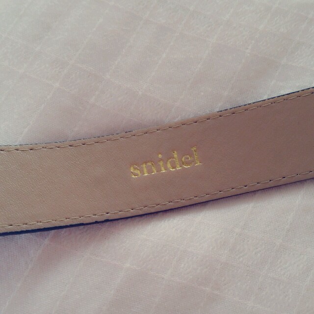 SNIDEL(スナイデル)のスウェードベルト♡ レディースのファッション小物(ベルト)の商品写真