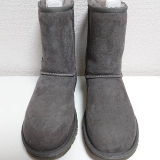 アグ(UGG)のUGG　ムートンブーツ　グレー　23センチ(ブーツ)