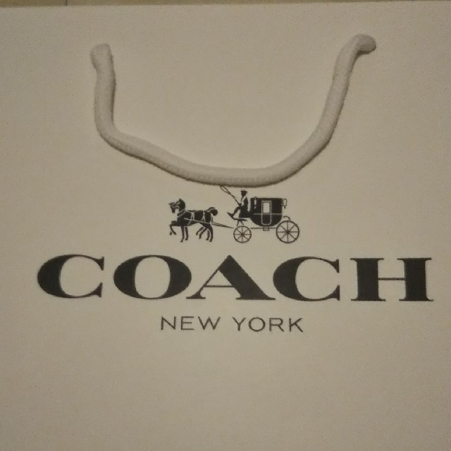 COACH(コーチ)のコーチ 紙袋 １枚 レディースのバッグ(ショップ袋)の商品写真