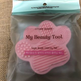 エチュードハウス(ETUDE HOUSE)のエチュードハウス　未使用　ブラシ　クリーニングパット(コフレ/メイクアップセット)