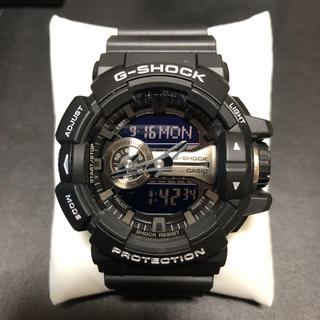 ジーショック(G-SHOCK)のCASIO G-SHOCK 腕時計《GA-400GB-1AJF》ブラック(腕時計(デジタル))