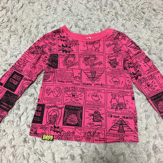 ブリーズ(BREEZE)のpartyparty ピンク ロンT 95(Tシャツ/カットソー)
