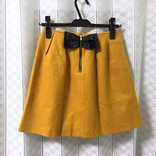 アストリアオディール(ASTORIA ODIER)の美品♡バックリボンスカート (ミニスカート)