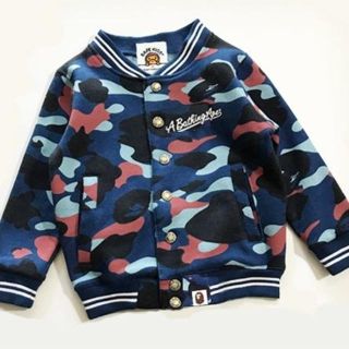 アベイシングエイプ(A BATHING APE)の１００BAPE KIDS 1ST CAMO JACKETお(ジャケット/上着)