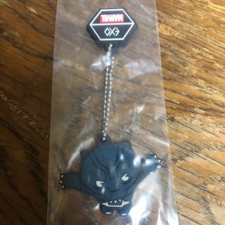 エクソ(EXO)のEXO MARVEL ラバーマスコット ガチャ ブラックパンサー スホ(アイドルグッズ)